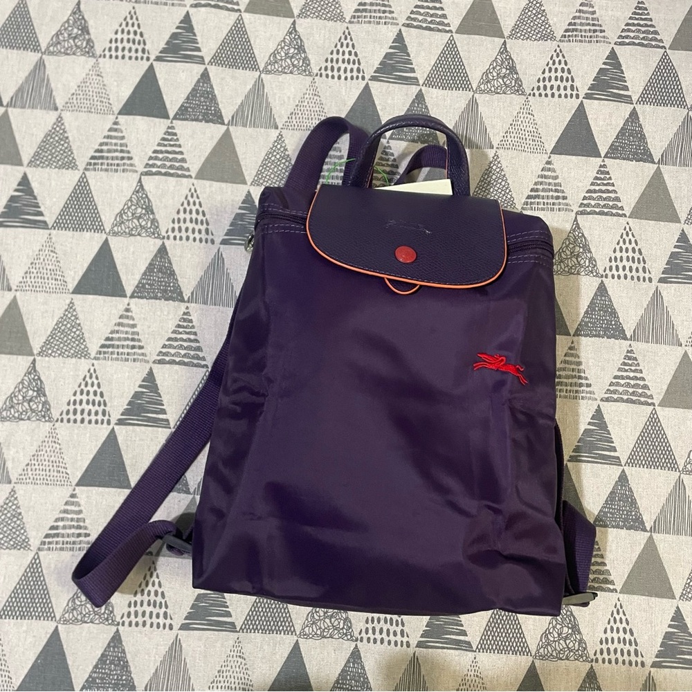 Longchamp Le Pliage Bilberry Backpack